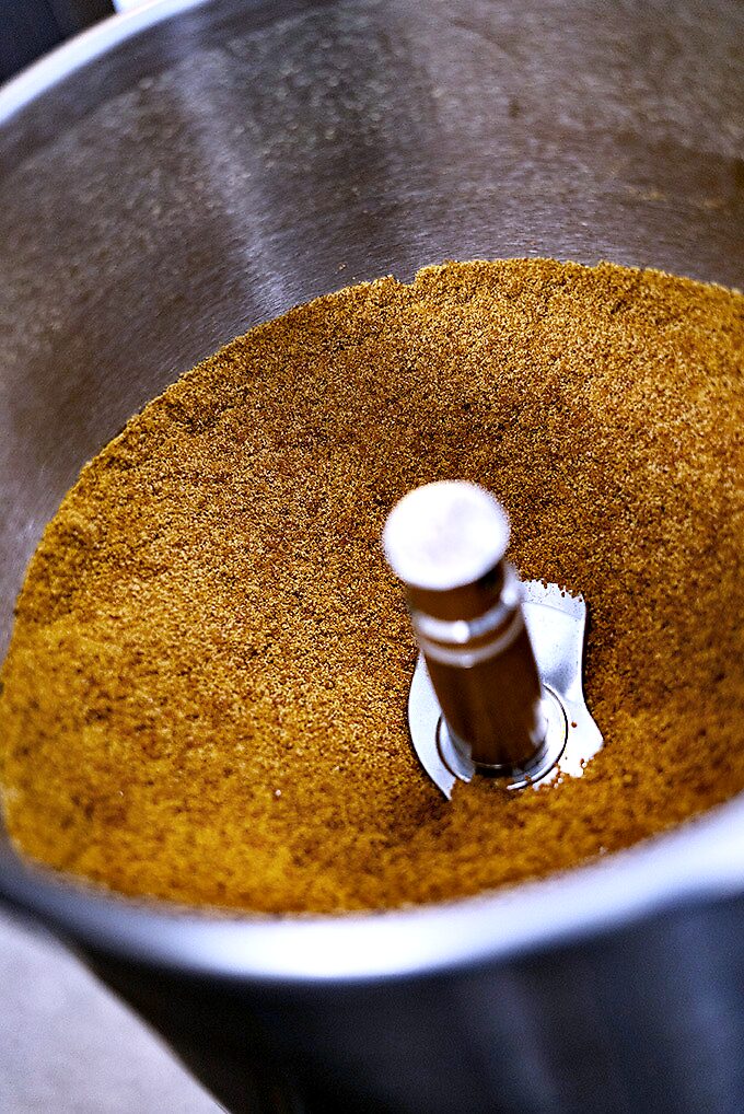 Ferdig malt, gyllent kraftpulver