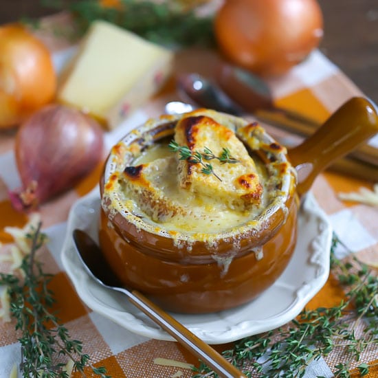 Klassisk fransk løksuppe med Superkraft