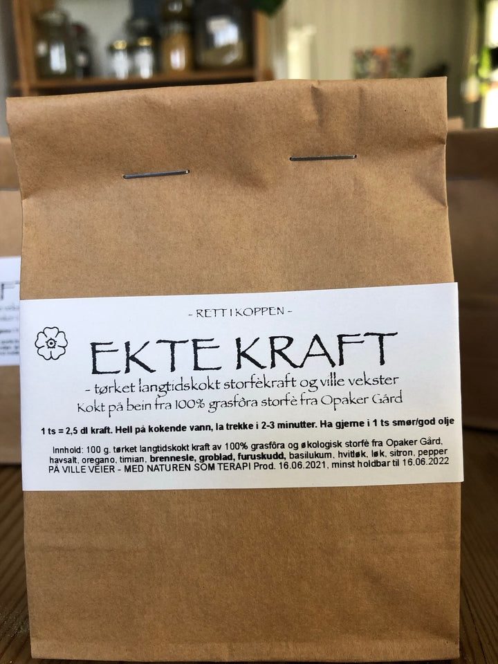«Ekte kraft» på bein fra Opaker gård, juni 2021